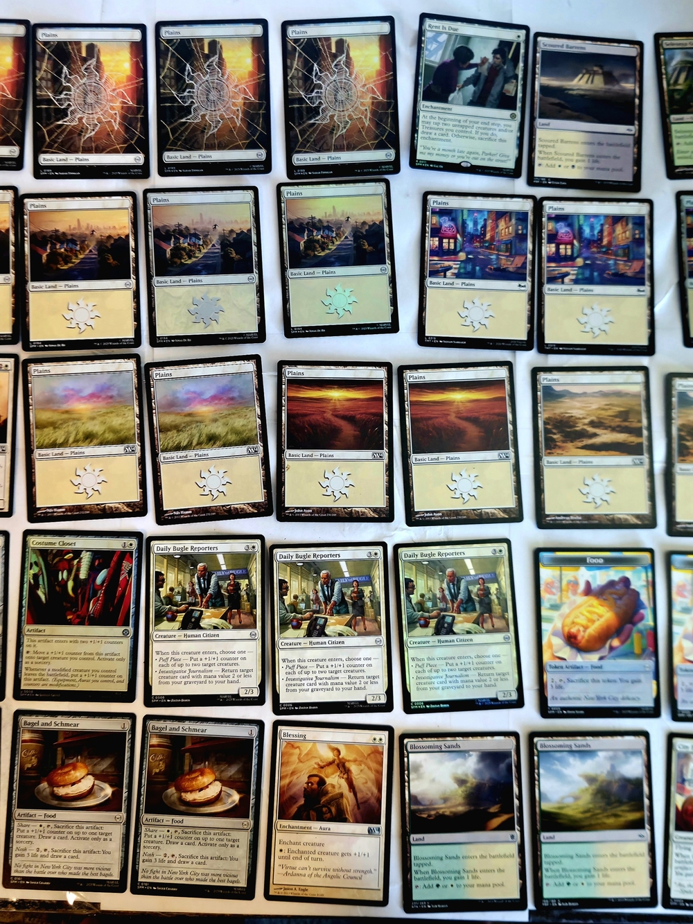 MTG Marvel Spider-Man Card Lot - 60+ Cards Starter Pack